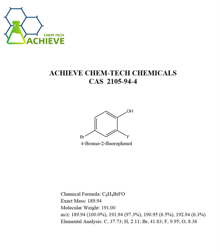 4-brom-2-fluorfenol CAS 2105-94-4