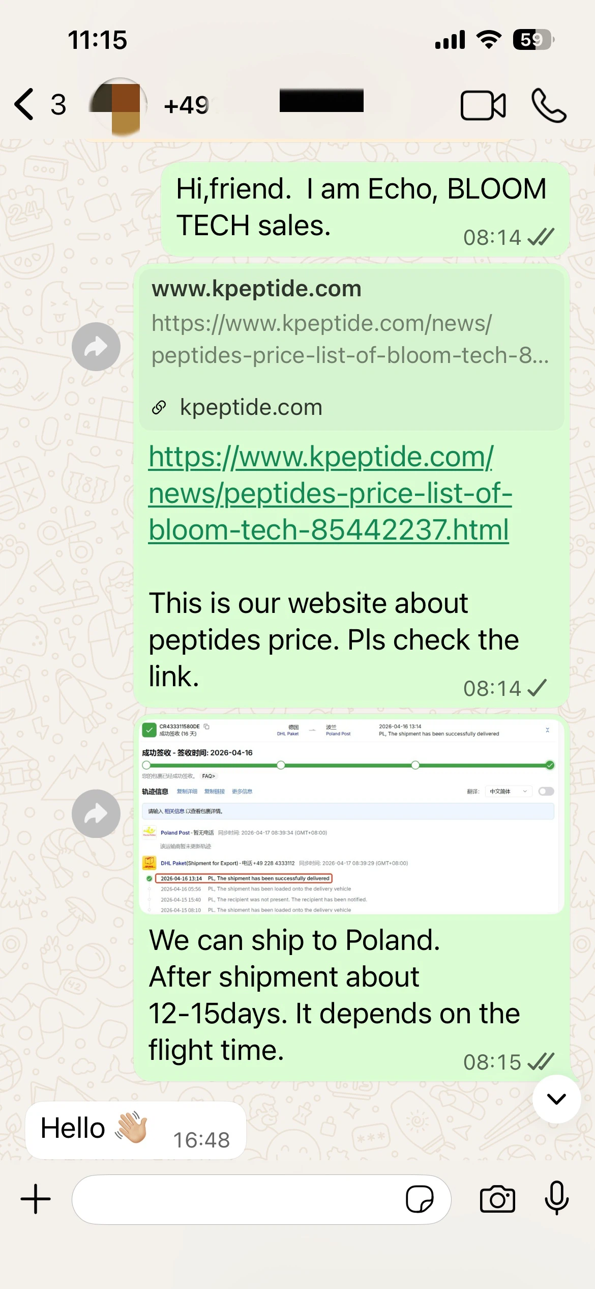 Retatrutide For sale | Shaanxi BLOOM Tech Co., Ltd Retatrutide For sale | Shaanxi BLOOM Tech Co., Ltd