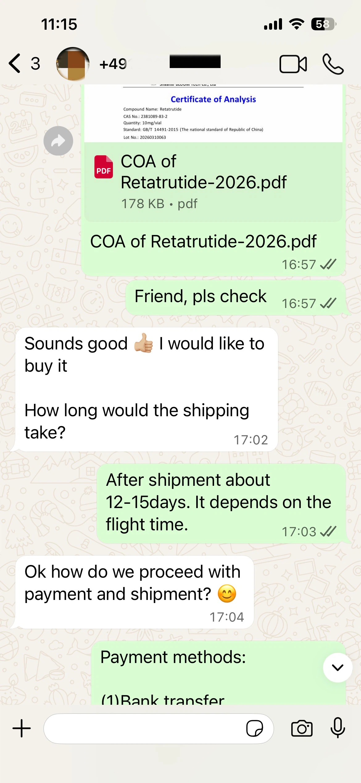 Retatrutide Factory | Shaanxi BLOOM Tech Co., Ltd Retatrutide Factory | Shaanxi BLOOM Tech Co., Ltd