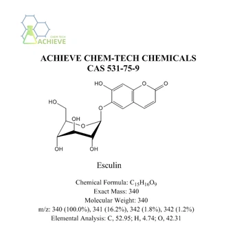Esculin structure CAS 531-75-9 | Shaanxi BLOOM Tech Co., Ltd Esculin structure CAS 531-75-9 | Shaanxi BLOOM Tech Co., Ltd