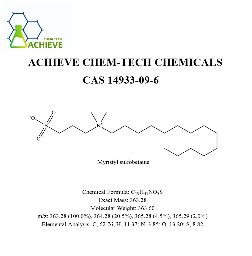 Myristyl sulfobetaine CAS 14933-09-6 | Shaanxi BLOOM Tech Co., Ltd Myristyl sulfobetaine CAS 14933-09-6 | Shaanxi BLOOM Tech Co., Ltd