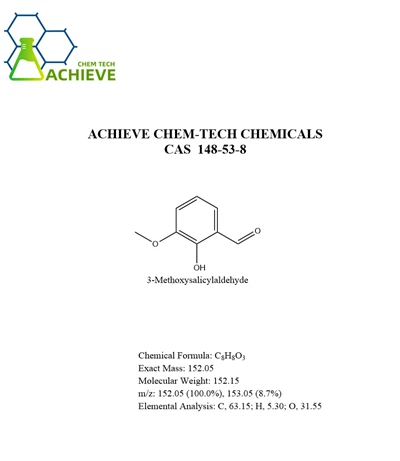 3-metoksysalisylaldehyd CAS 148-53-8